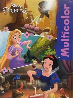 Disney Multicolor farvebog - Princess